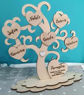 albero della vita handmade laser decorazione casa home decor regalo nonni maestre fine anno